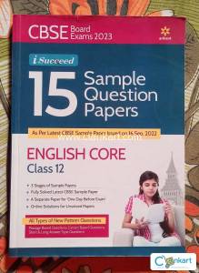Arihant iSucceed 15 Sample Question Papers for English Core Class 12th