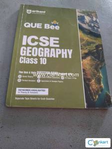 Arihant icse geography class 10