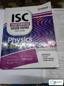 Arihant isc chapter wise solved papers 2023-2000 physics class 12