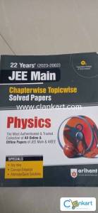 Arihant jee main 22 years' chapter wise topicwise solved papers