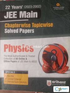 Arihant jee mains 22 years (2023-2002) PYQs Physics only