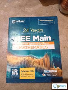 Arihant jee mains 24 years chapterwise pyq of mathematics