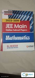 Arihant jee mains solved papers mathematics