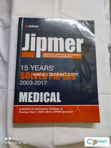 Arihant jipmer 15 years solved papers medical