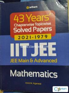 Arihant mathematics 43 year sample paper for jee mains and advanced