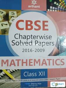 Arihant mathematics chapterwise Questions class 12