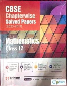 Arihant maths chpaterwise class 12