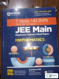 Arihant maths for jee mains chapterwise topicwise solved paper 2026