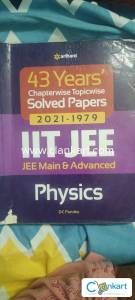 Arihant physics 43 years Solved Papers 2021-1979 Class 12