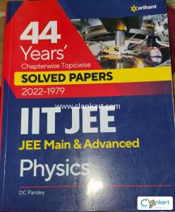 Arihant physics 44 years jee mains and advanced chapter wise pyqs