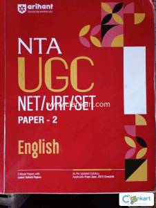 Arihant publication NTA UGC NET Paper 2 english literature book