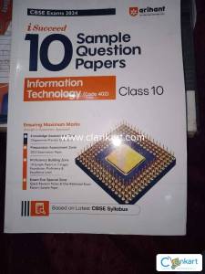 Arihant sample paper of information technology class 10