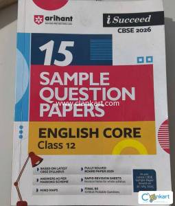 Arihant sample papers class 12 cbse