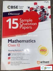 Arihant sample papers mathematics class 12