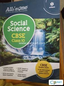 Arihant social science book class 10