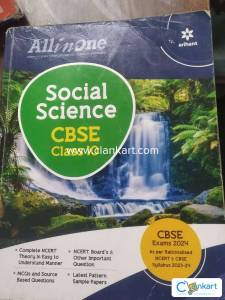 Arihant social science for class. 10