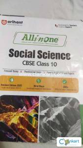 Arihant social science for class 10 all in one book