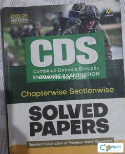 solved  paper for CDS(chapterwise)