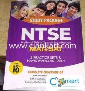 Arihant study guide NTSE(MAT+SAT)for class 10 (english)