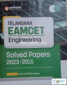 Arihant telangana EAMCET engineering solved papers 2023-2015