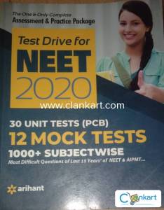 Arihant mock test book for Neet