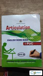 Articulation English Work Book 1 PUC
