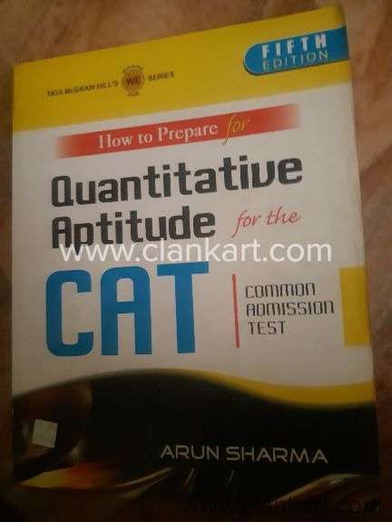 Arun Sharmas Quant Aptitude 5ed for CAT 50 off Excellent Condition