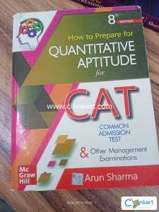 Arun sharma for CAT preparation