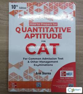 Arun sharma for CAT preparation