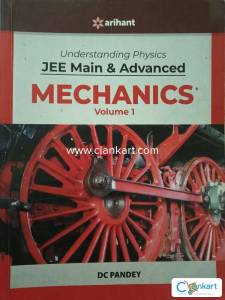 Arihant JEE mains and advance mechanics volume 1 by DC Pandey