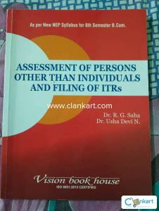 Assessment of persons other than individuals and filings of ITRs