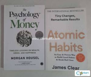 Atomic habits and psychology of Money combo