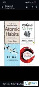 ANY ONE OF THE BOOK PSYCHOLOGY OF MONEY, THE COURAGE TO BE DISCOURAGED