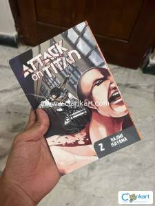 Attack on titan Volume 1 and 2