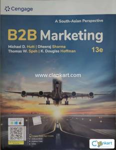 B2B Marketing (Hutt, Sharma, Speh, Hoffman) Cengage 13e