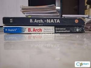 B.ARCH ENTRANCE EXAM BOOKS, USED BY JEE B.ARCH TOPPER 99.5 PERCENTILE