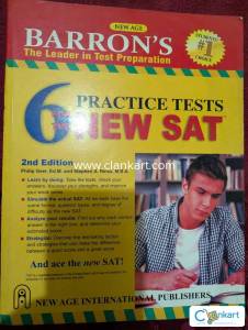 BARRON'S 6 Practice Tests for the NEW SAT