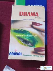 BA ENGLISH -IV SEM - DRAMA BOOK BY DR.SUBATRA