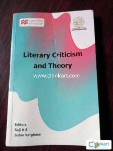BA English Literary Criticism and Theory