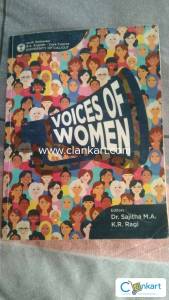 BA English Voices of Women sixth semester