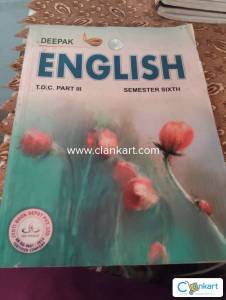 BA - Deepak - English T.D.C Part III - Sem 6th - KUK