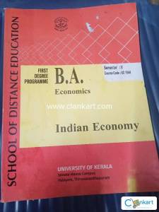 BA economics  text books
