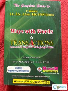 BA english core course