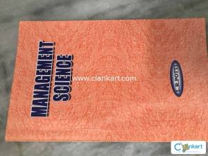 BBA 6th semester Management science Calicut University