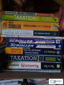 B.Com (Honours) Semester 4 and semester 5 all books available n
