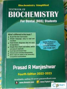 BDS 1 year biochemistry simplified text book