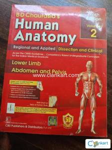 BD CHAURASIAS HUMAN ANATOMY 9ED VOL- 2 REGIONAL AND APPLIED DISSECTION