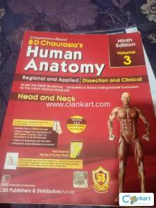 BD Chaurasai's Human Anatomy Volume 3 ( 9 th edition)