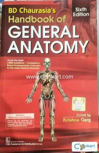 B.D. Chaurasia's Handbook of GENERAL ANATOMY