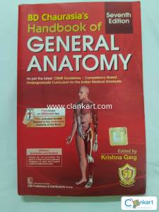 BD Chaurasia's Handbook of GENERAL ANATOMY 7th Edition